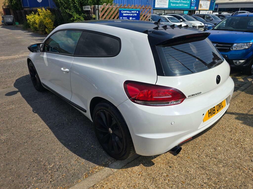 Volkswagen Scirocco  White #5