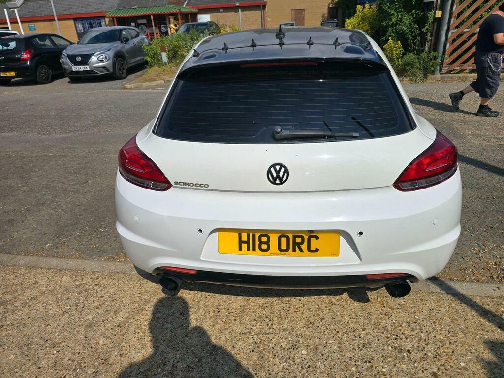 Volkswagen Scirocco  White #4