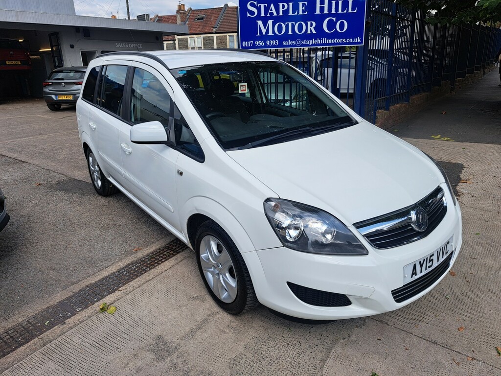 Vauxhall Zafira 1.8 16V Exclusiv AY15VVC White #6