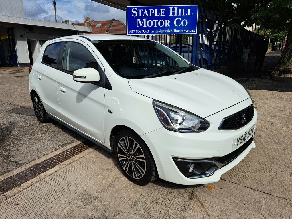 Mitsubishi Mirage 1.2 Juro White