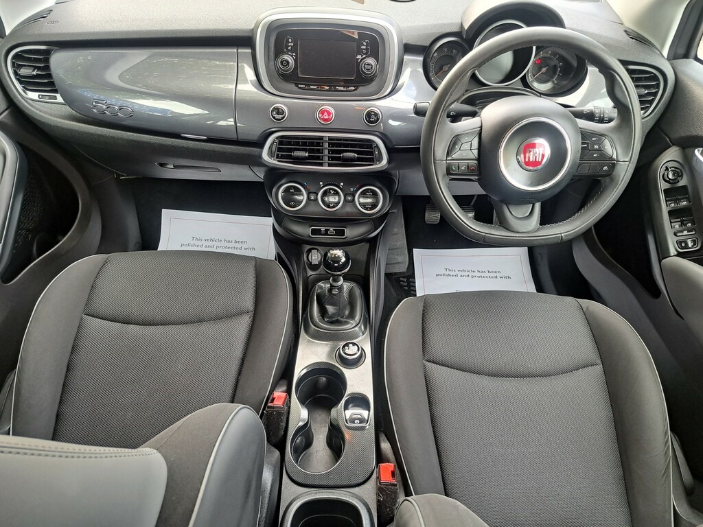 Fiat 500X Hatchback Black #12