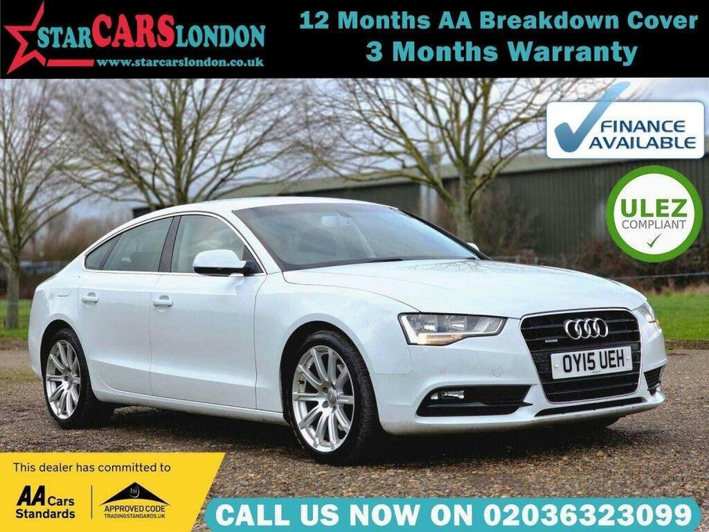 Audi A5 2.0 Tfsi Se Technik Sportback S Tronic Quattro Eur White