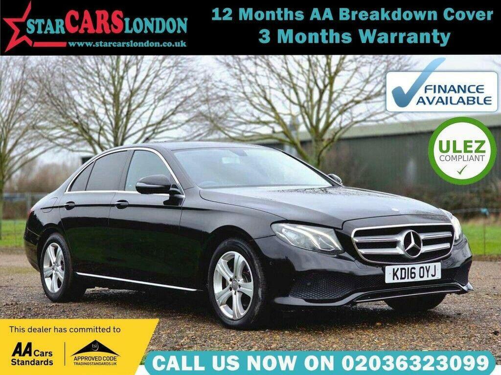 Mercedes-Benz E Class 2.0 E220d Se G-tronic Euro 6 Ss Black