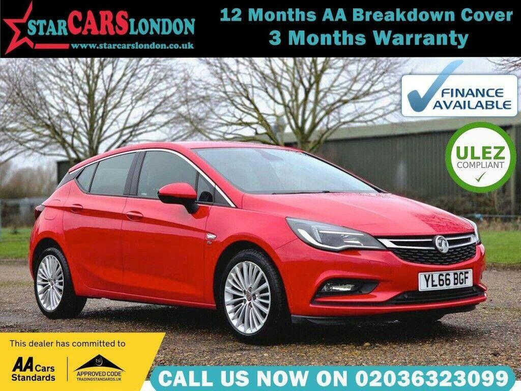 Vauxhall Astra 1.4I Turbo Elite Euro 6 Red