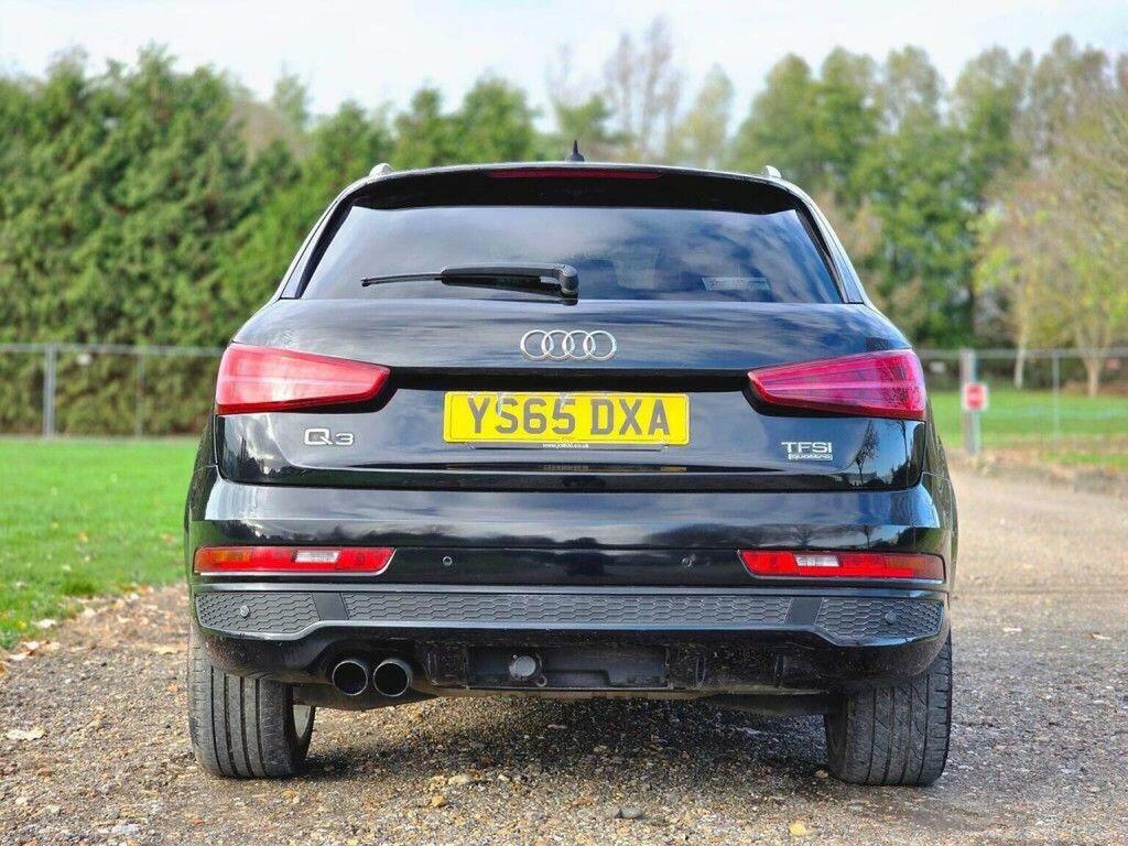 Audi Q3 2.0 Tfsi S Line Plus S Tronic Quattro Euro 6 Ss YS65DXA Black #5