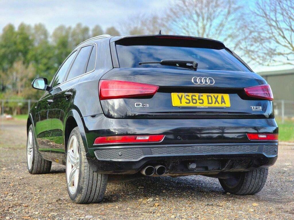 Audi Q3 2.0 Tfsi S Line Plus S Tronic Quattro Euro 6 Ss YS65DXA Black #6