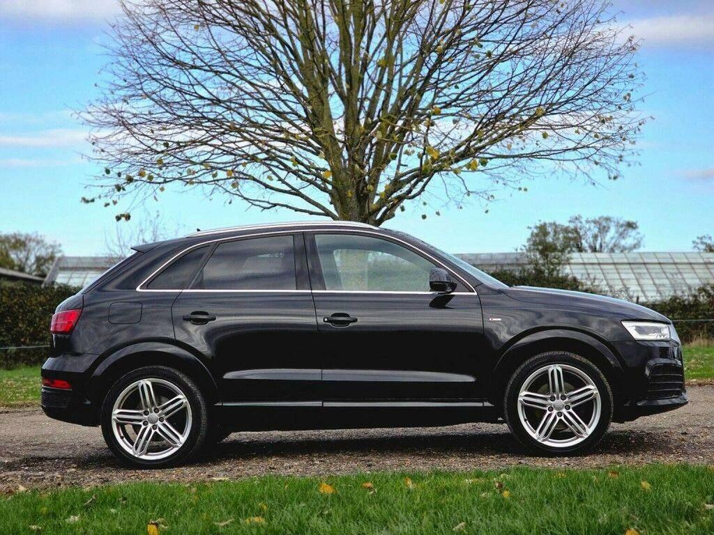 Audi Q3 2.0 Tfsi S Line Plus S Tronic Quattro Euro 6 Ss YS65DXA Black #3