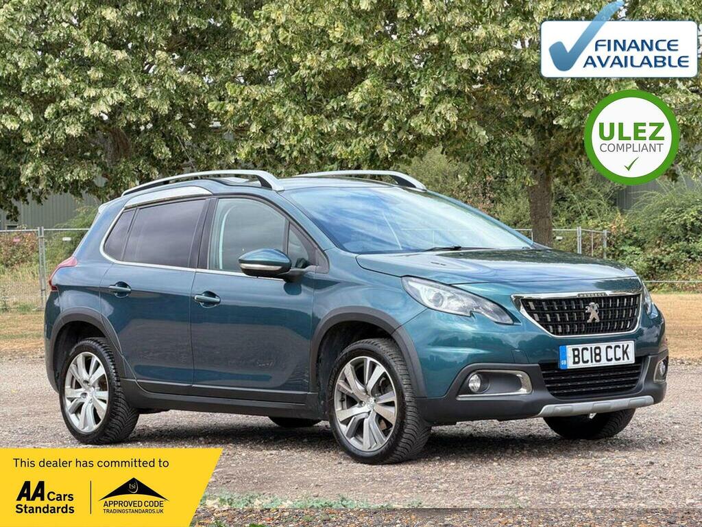 Peugeot 2008 1.2 Puretech Allure Eat Euro 6 Ss Green