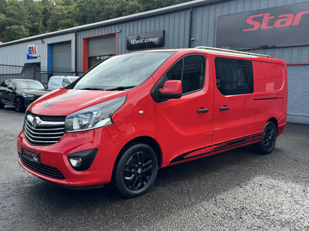 Vauxhall Vivaro 2900 Le Nav Crew Van YUI5789 #2