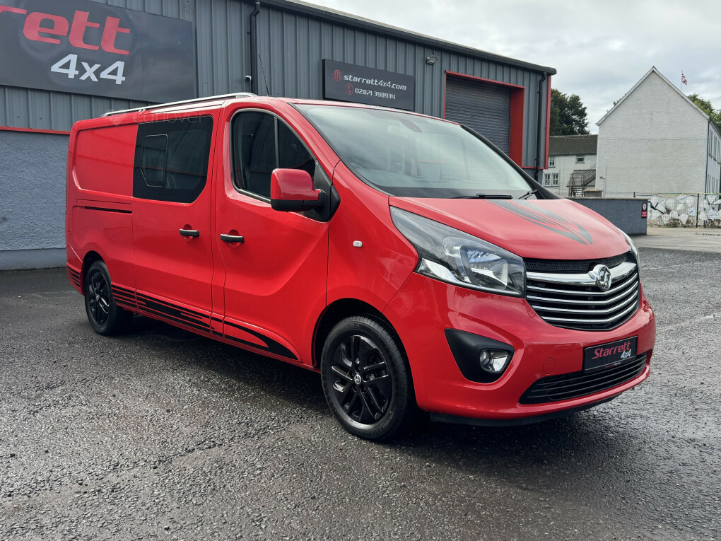 Vauxhall Vivaro 2900 Le Nav Crew Van YUI5789 #3