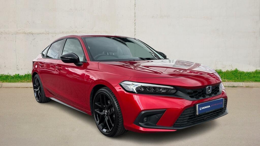 Honda Civic 2.0 H I-mmd Sport Hatchback Hybrid Ecvt Red