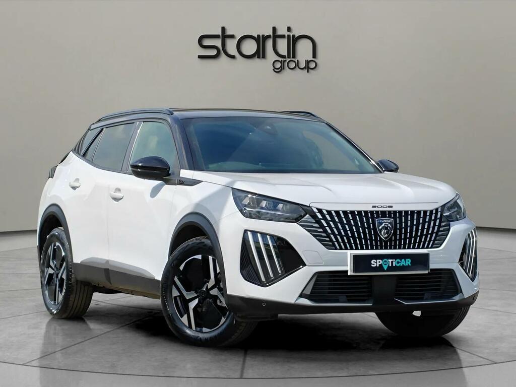 Peugeot 2008 1.2 Puretech Gt Eat Euro 6 Ss White