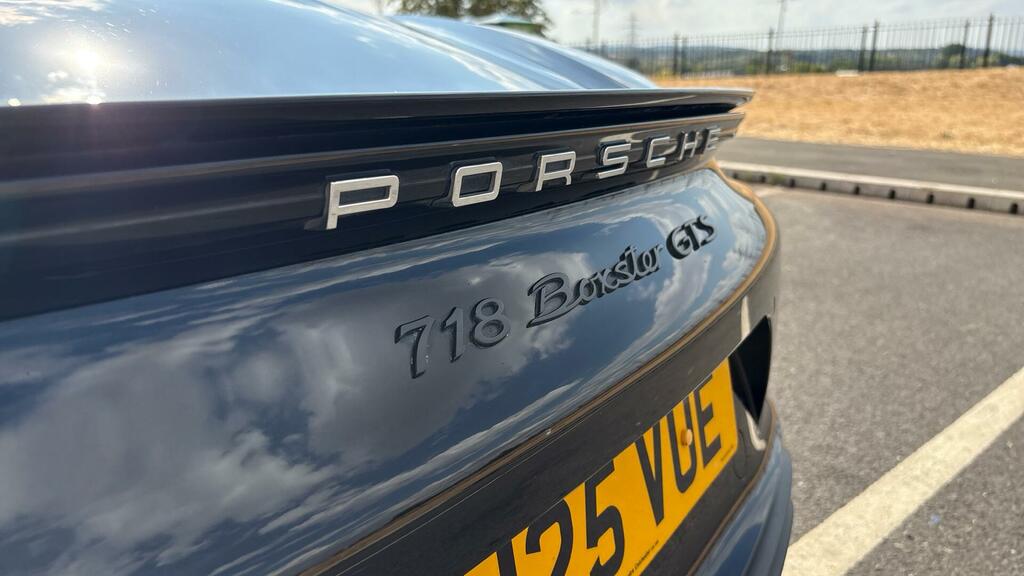 Porsche 718 Boxster Automatic Yellow #30