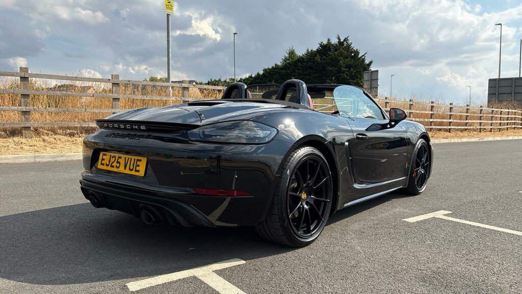 Porsche 718 Boxster Automatic Yellow #12