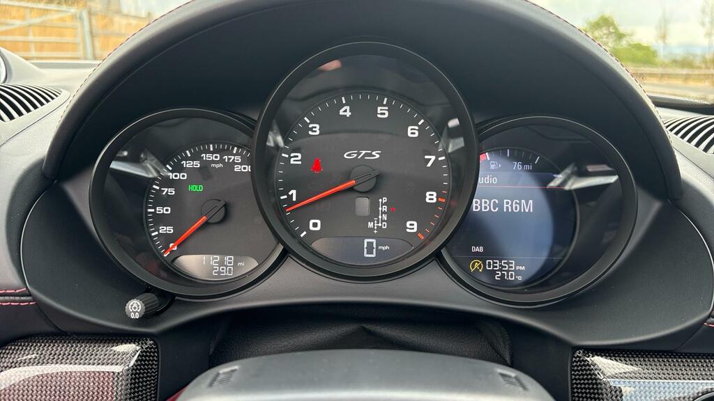 Porsche 718 Boxster Automatic Yellow #11