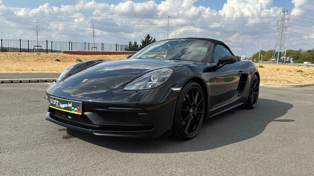 Porsche 718 Boxster Automatic Yellow #25