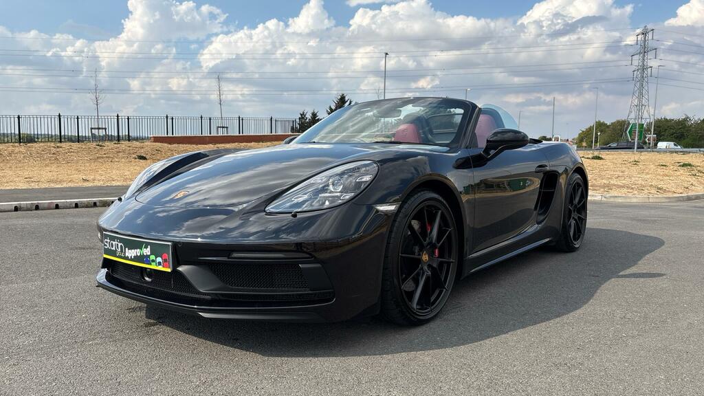 Porsche 718 Boxster Automatic Yellow #10