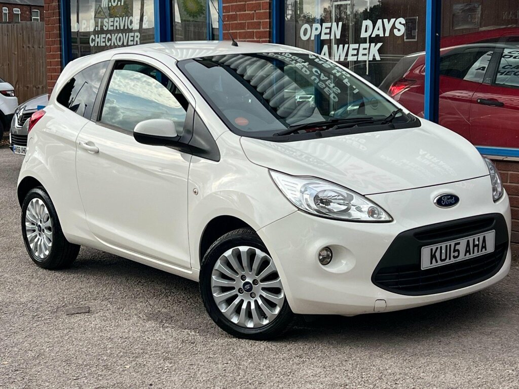 Ford KA 1.2 Zetec Euro 5 Ss White