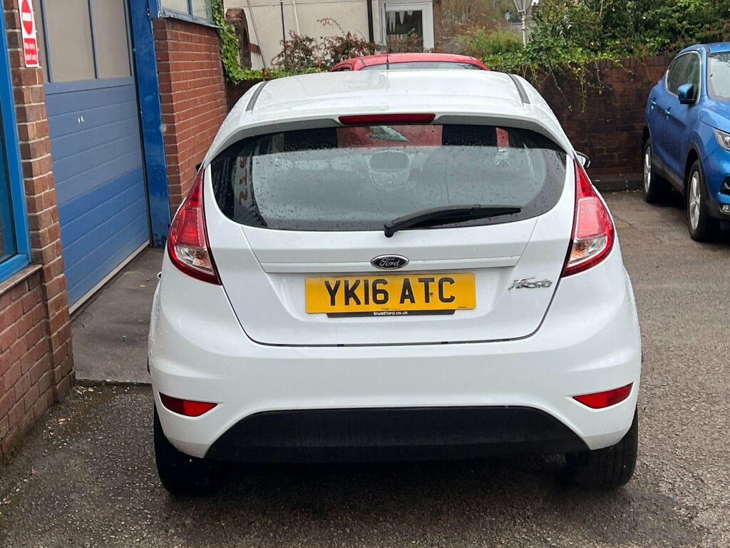 Ford Fiesta 1.25 Zetec Euro 6 YK16ATC White #6
