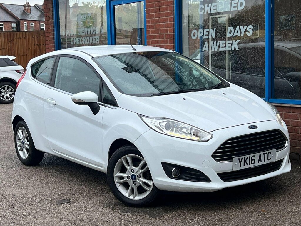Ford Fiesta 1.25 Zetec Euro 6 White