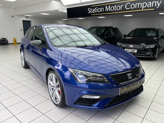 Seat Leon Tsi Cupra 300 Hatchback Blue #2