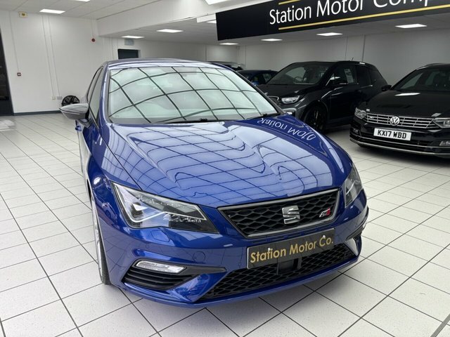 Seat Leon Tsi Cupra 300 Hatchback Blue #3