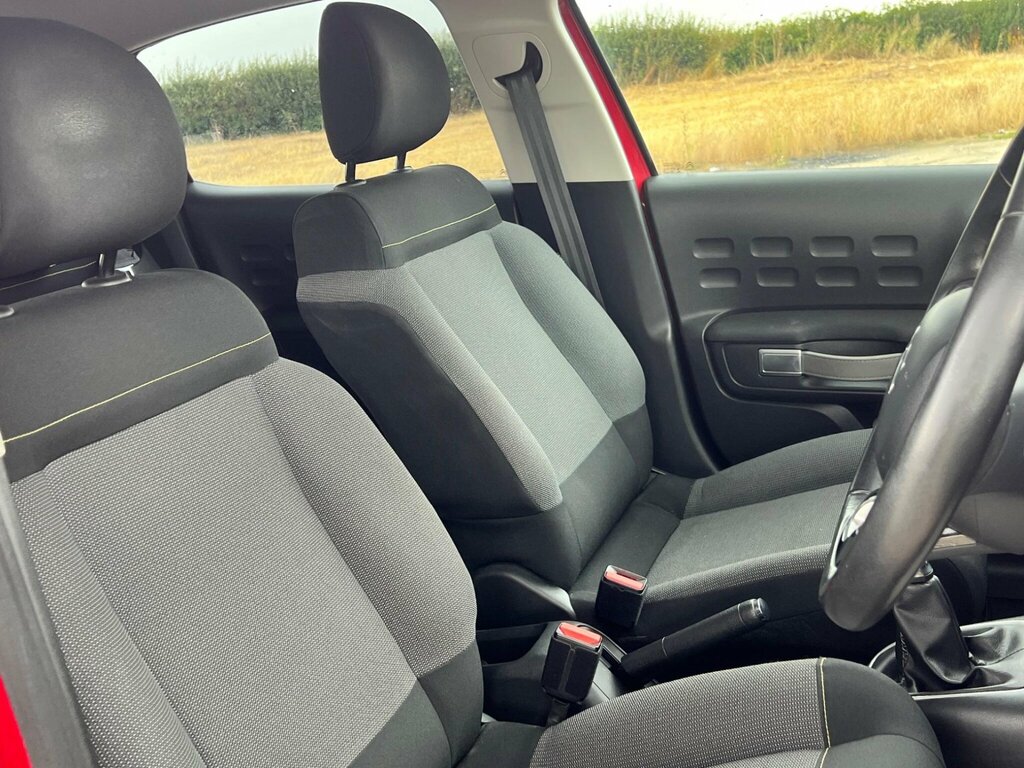 Citroen C3 1.2 Puretech Flair Euro 6 YA67ZNL Red #6
