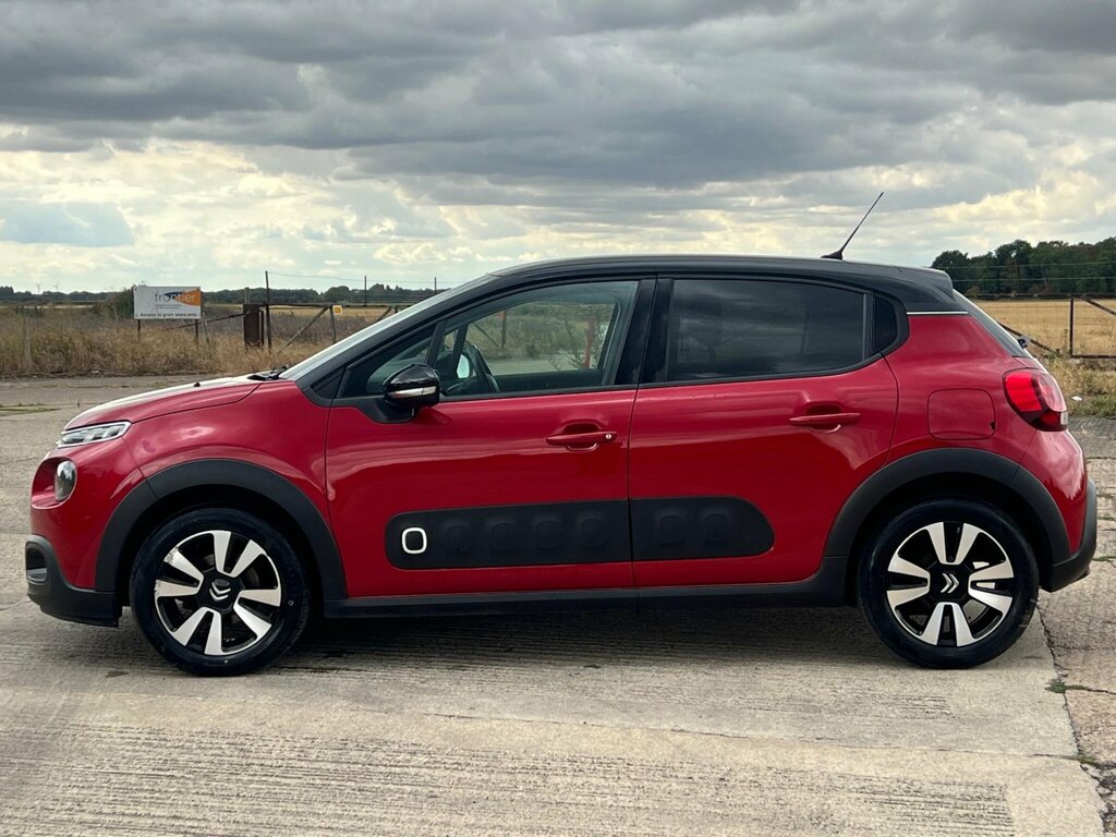 Citroen C3 1.2 Puretech Flair Euro 6 YA67ZNL Red #4
