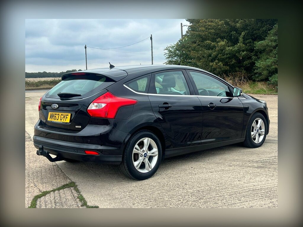 Ford Focus 1.6 Tdci Zetec Euro 5 Ss Black #4