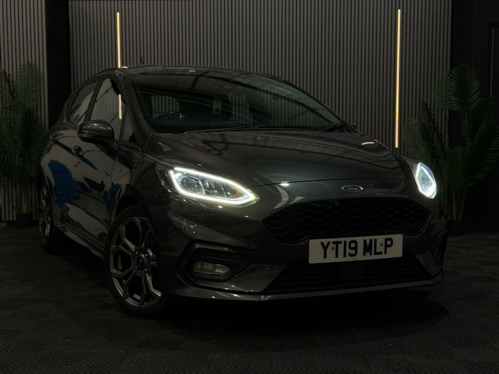 Ford Fiesta 1.0T Ecoboost St-line Euro 6 Ss YT19MLP Grey #5