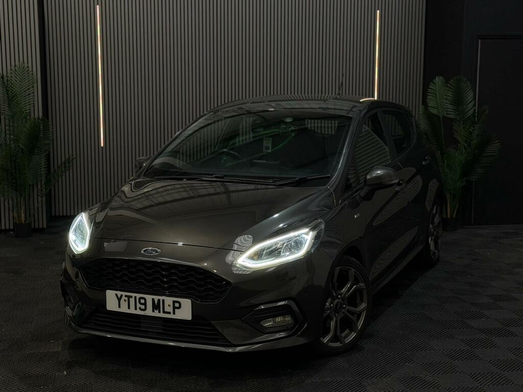 Ford Fiesta 1.0T Ecoboost St-line Euro 6 Ss YT19MLP Grey #3