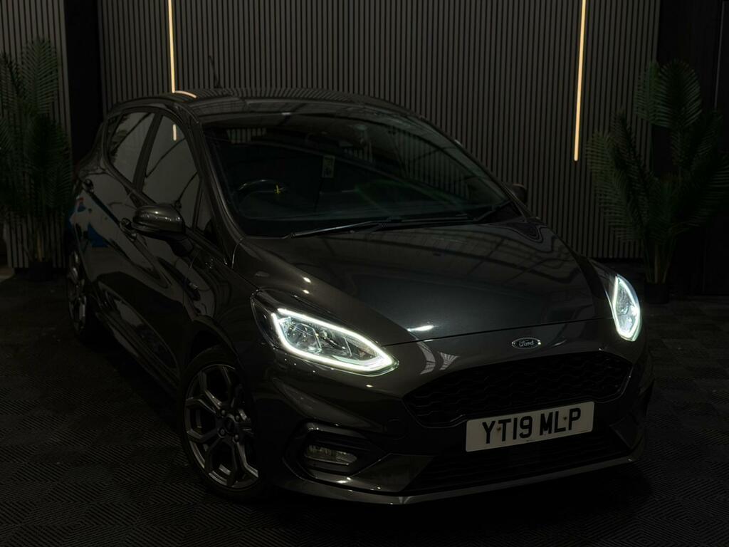 Ford Fiesta 1.0T Ecoboost St-line Euro 6 Ss YT19MLP Grey #6