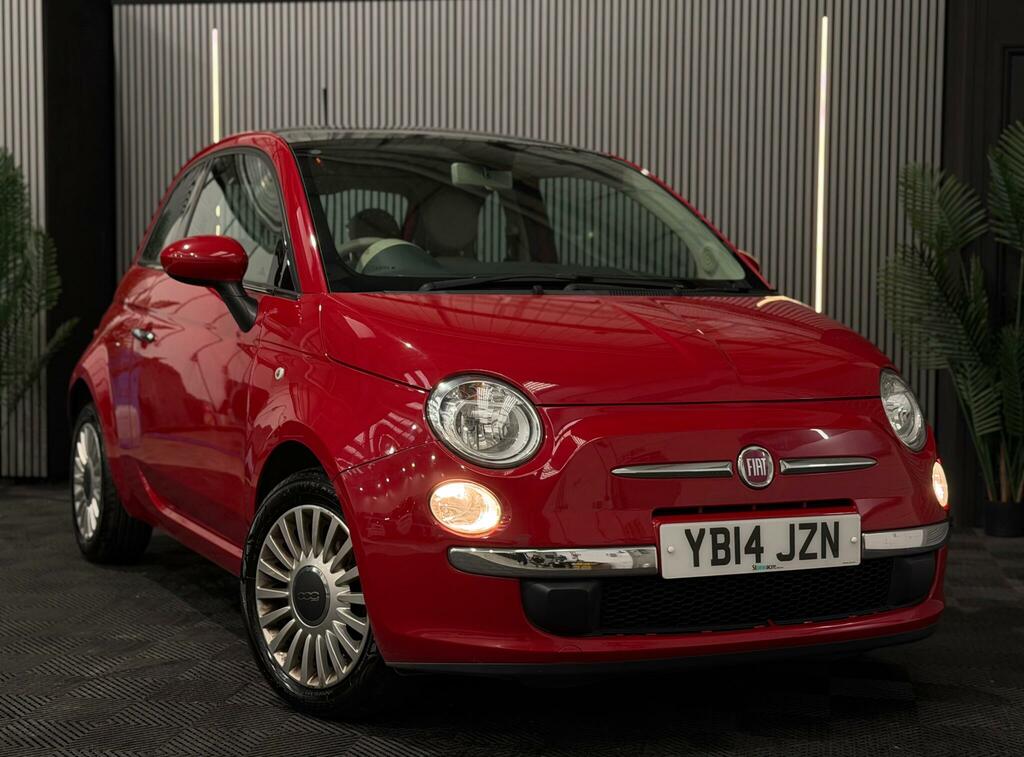 Fiat 500 Lounge Red #6
