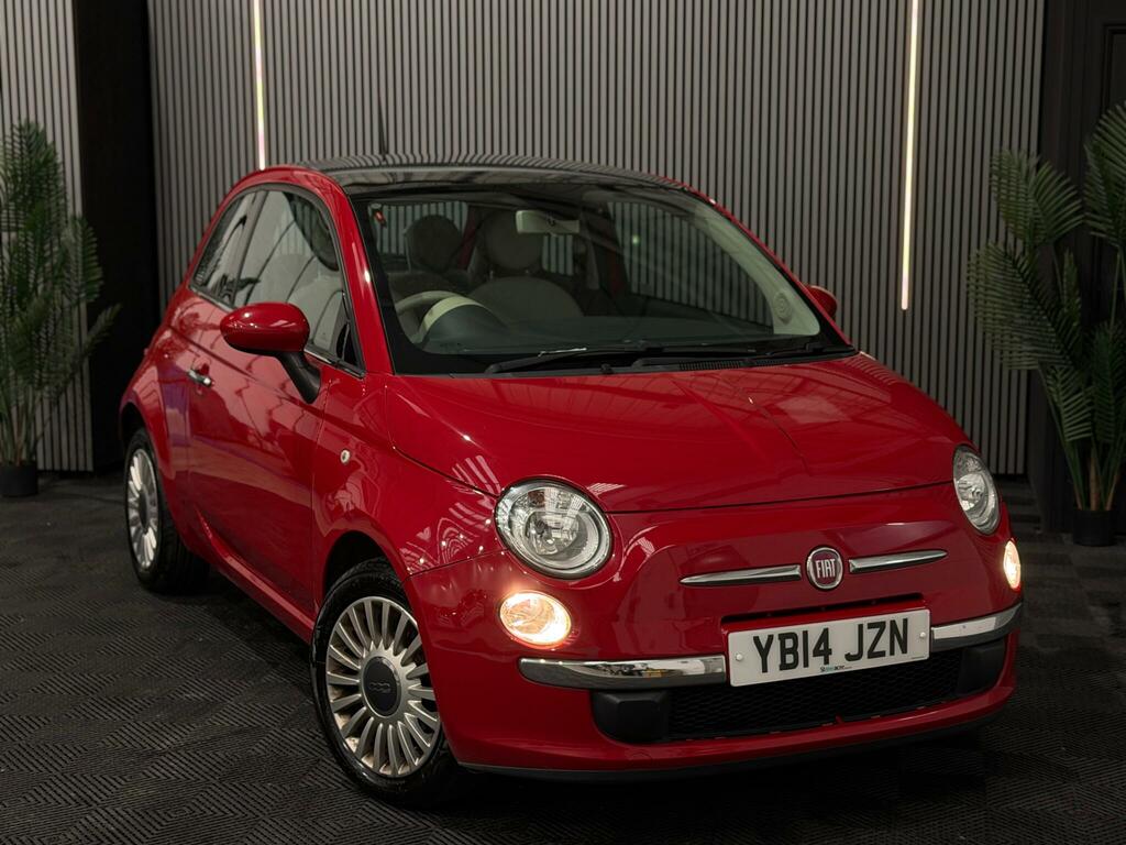 Fiat 500 Lounge Red #5