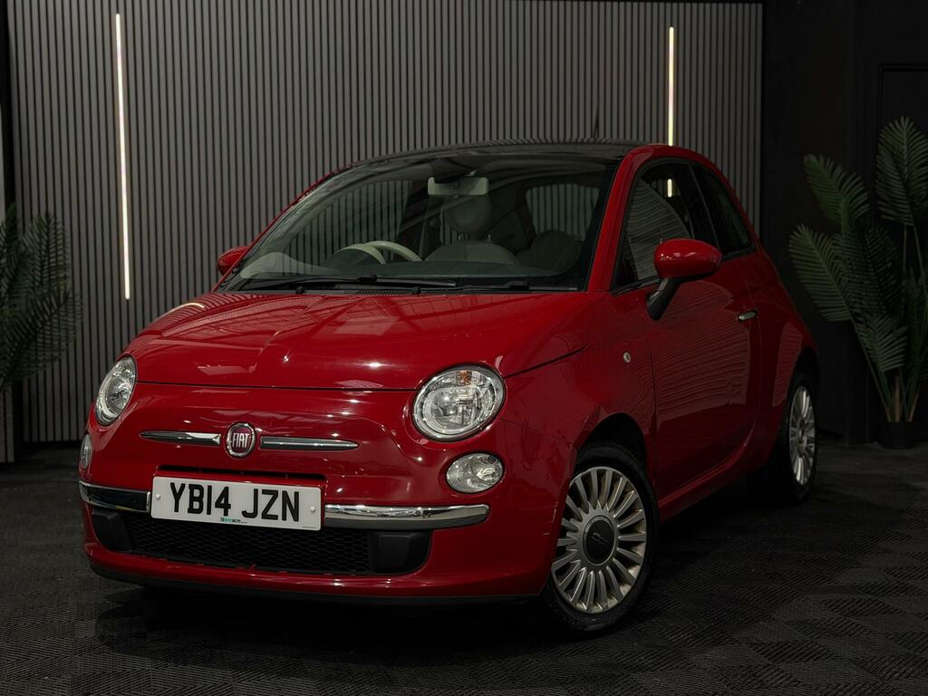 Fiat 500 Lounge Red