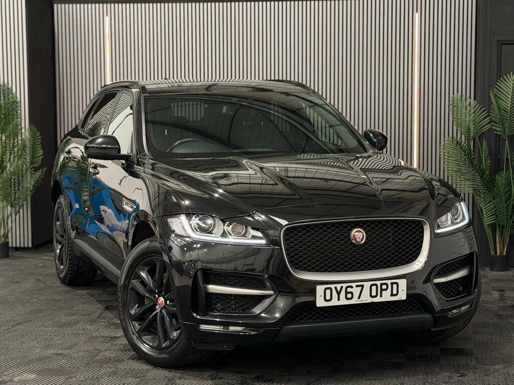 Jaguar F-Pace 2.0 D180 R-sport Awd Euro 6 Ss Black #4