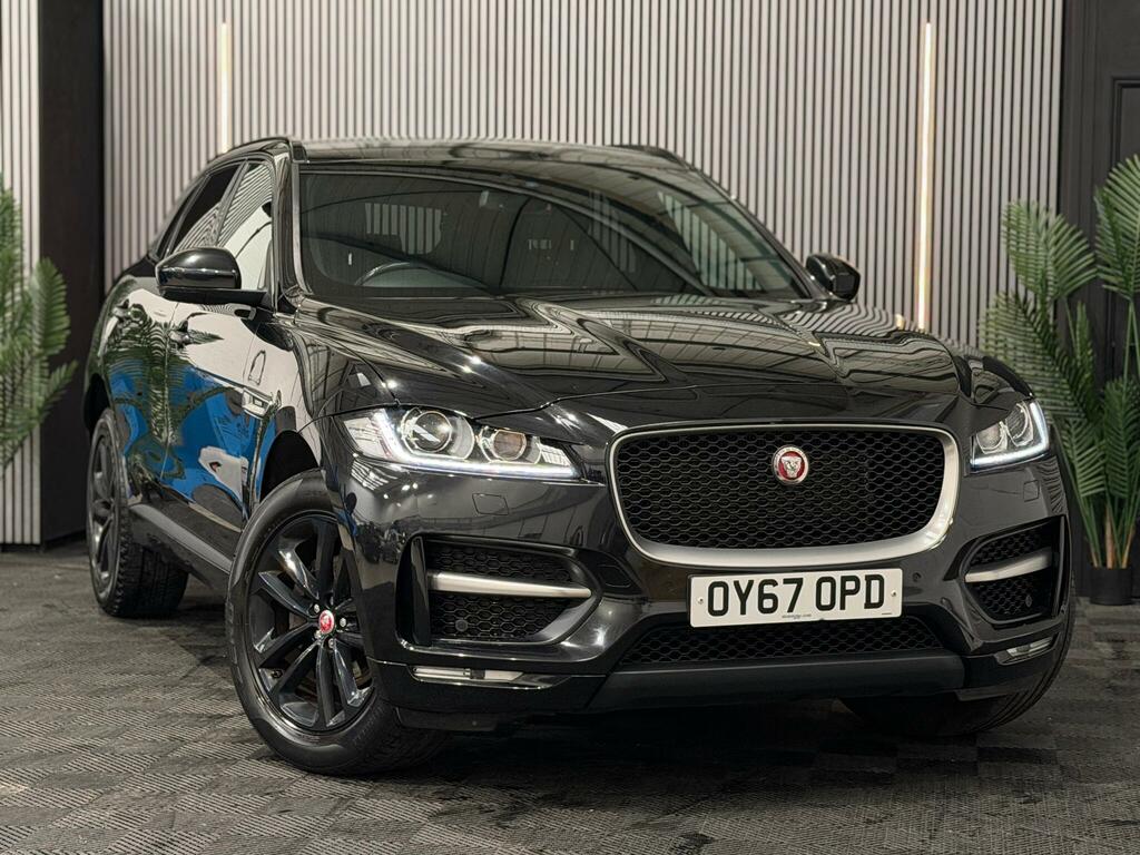 Jaguar F-Pace 2.0 D180 R-sport Awd Euro 6 Ss Black #5