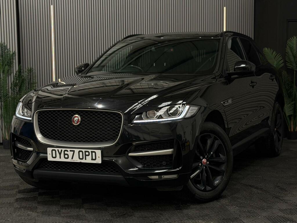 Jaguar F-Pace 2.0 D180 R-sport Awd Euro 6 Ss Black #2