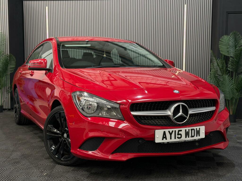 Mercedes-Benz CLA Class Sport Red #5