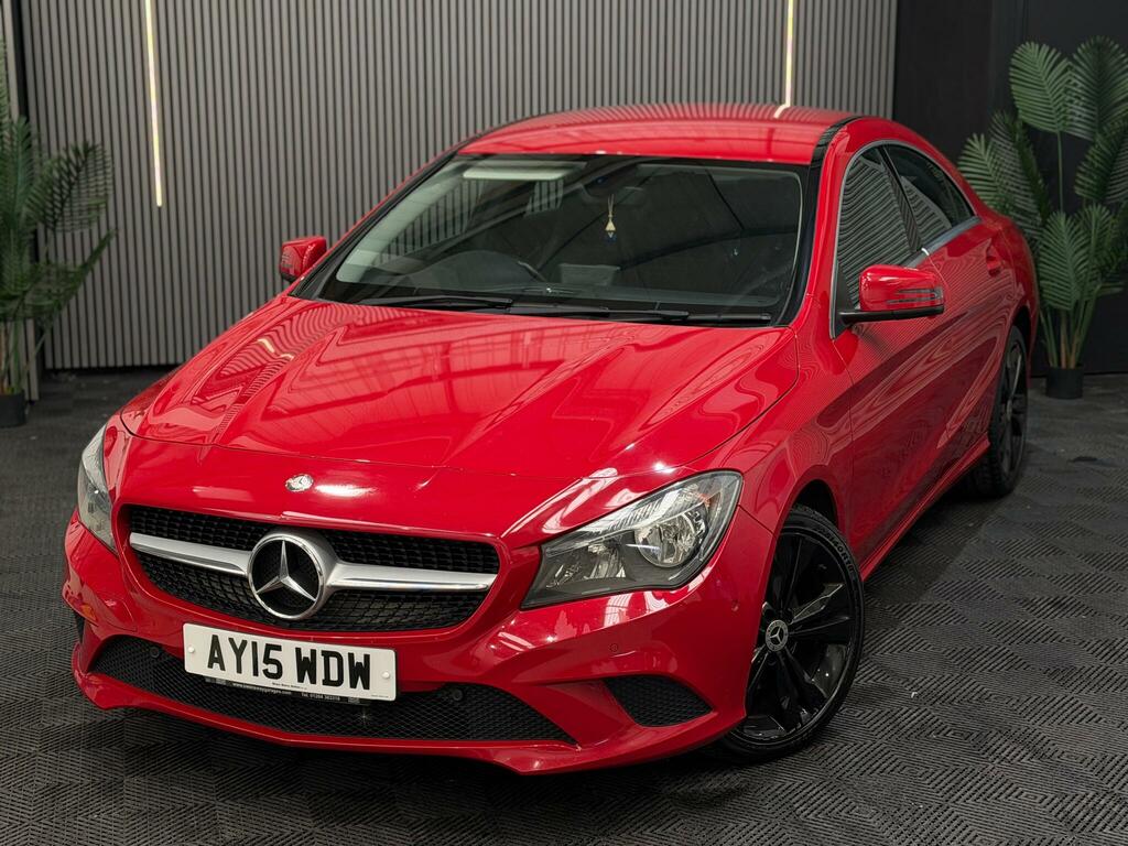 Mercedes-Benz CLA Class Sport Red #3