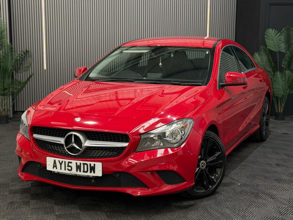 Mercedes-Benz CLA Class Sport Red