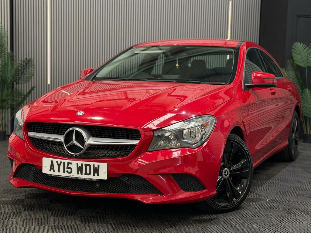 Mercedes-Benz CLA Class Sport Red #2