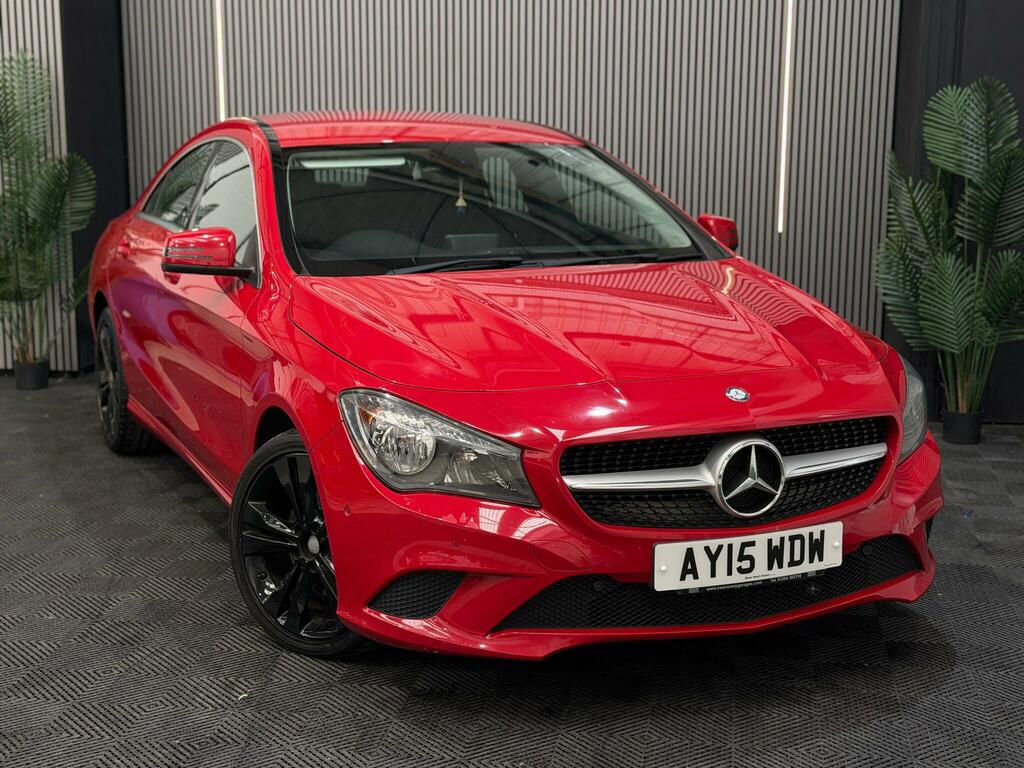 Mercedes-Benz CLA Class Sport Red #4
