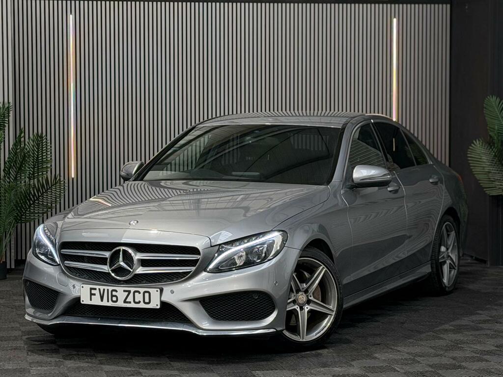Mercedes-Benz C Class Amg Line Silver #3