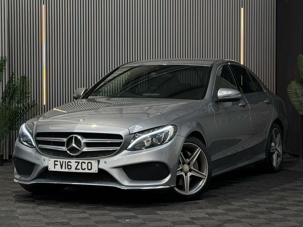 Mercedes-Benz C Class Amg Line Silver #2