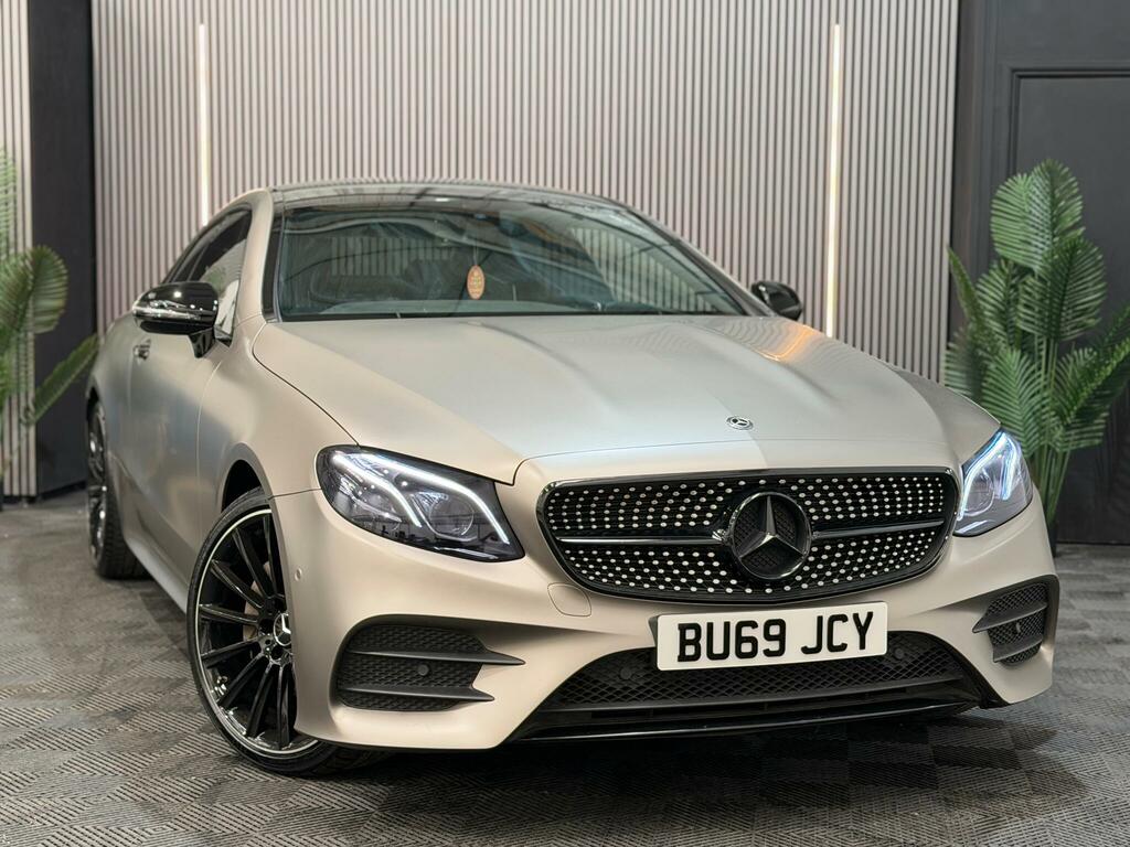Mercedes-Benz E Class Amg Line Black #4