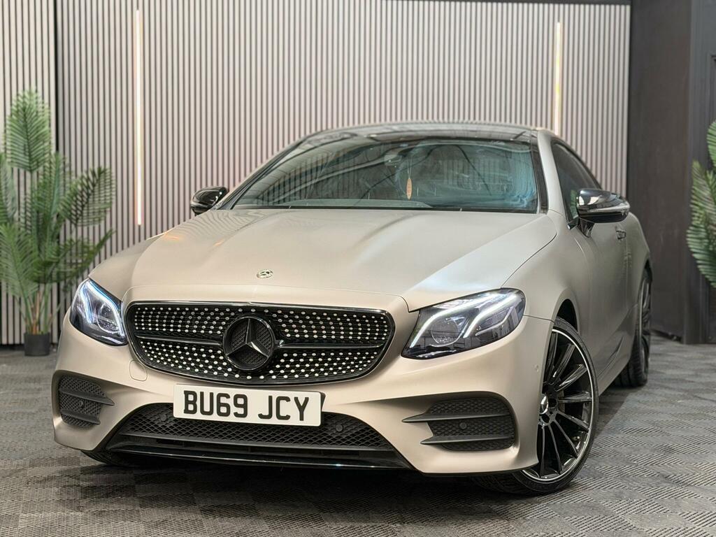 Mercedes-Benz E Class Amg Line Black #2