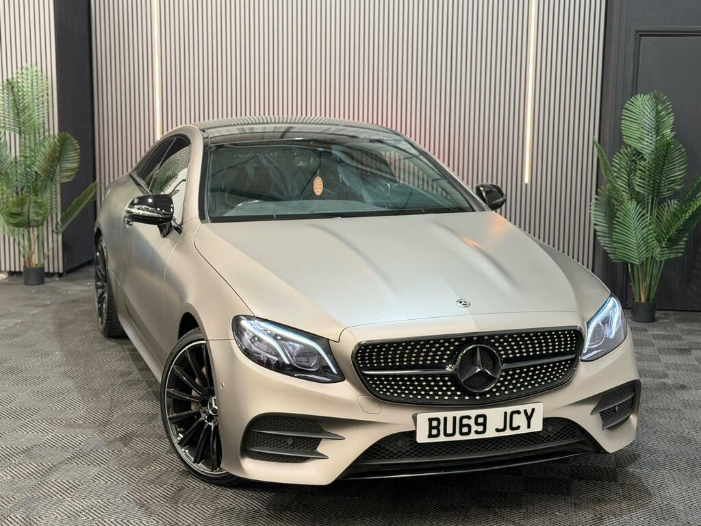 Mercedes-Benz E Class Amg Line Black #5