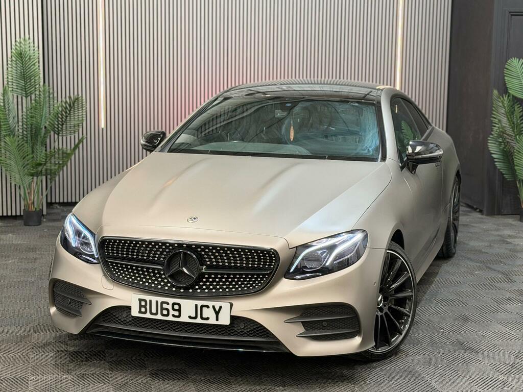 Mercedes-Benz E Class Amg Line Black #3