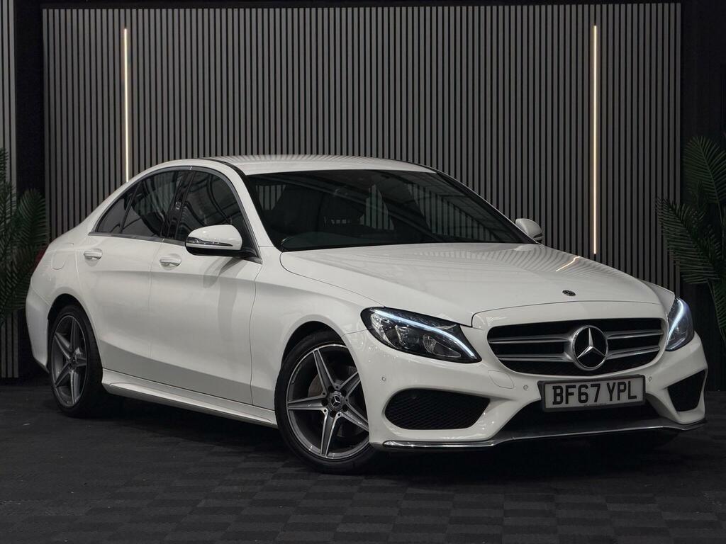 Mercedes-Benz C Class Amg Line White #5